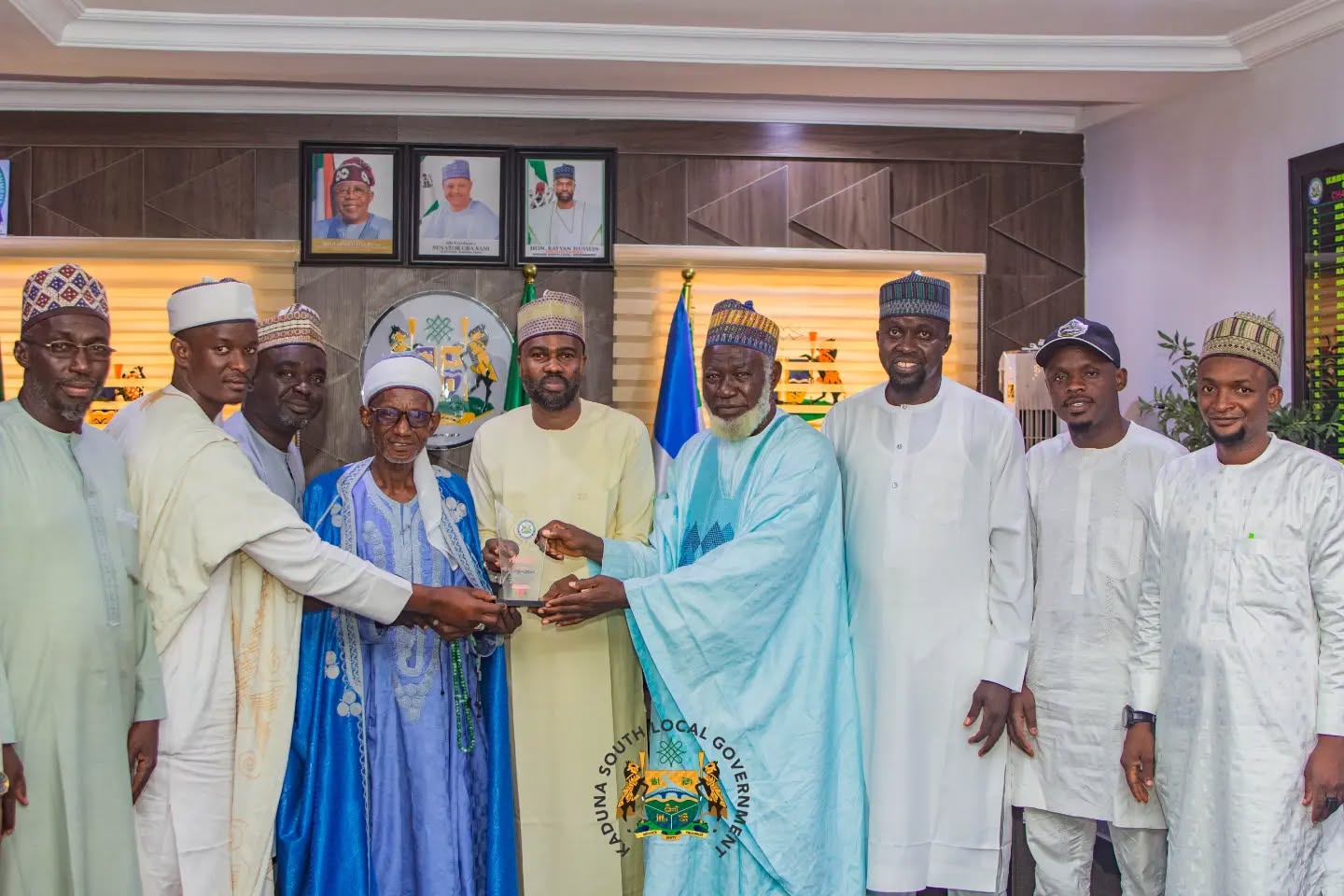 Unguwan Sanusi Stakeholders Honor Hon. Rayyan Hussain with Merit Award Following Community Support Drive