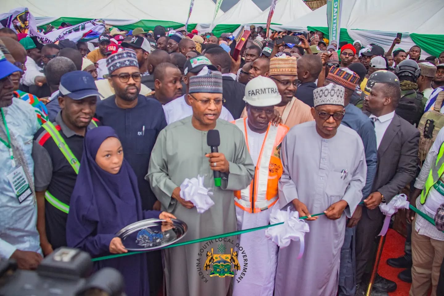 Governor Uba Sani Commissions Strategic Panteka Access Road, Market Clinic, and ICT Centre in Kaduna South